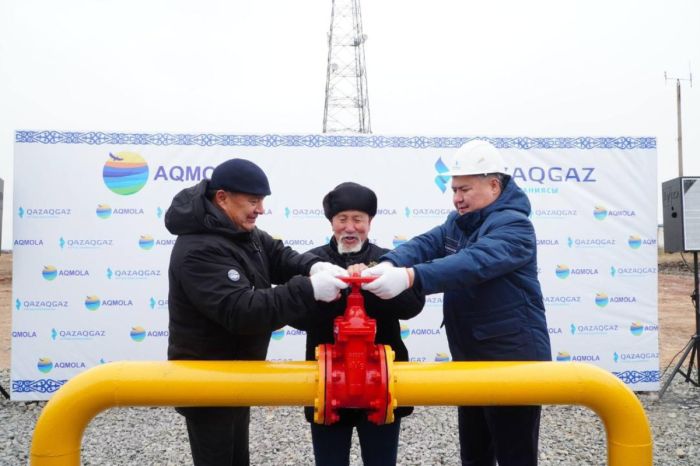 Two More Settlements in the Akmola Region Connected to Natural Gas