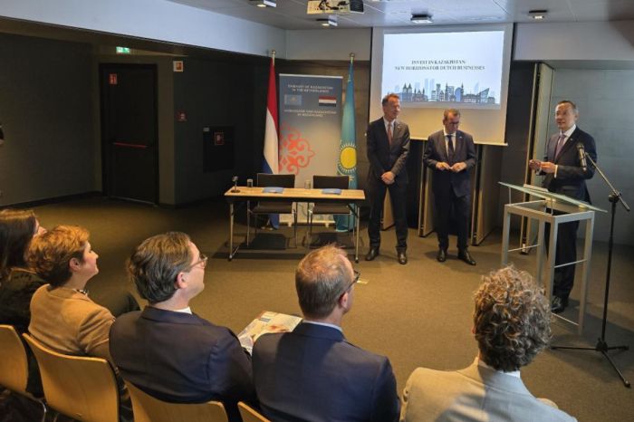 The Prospects for Expanding Dutch Investments in Kazakhstan Were Discussed in Hague