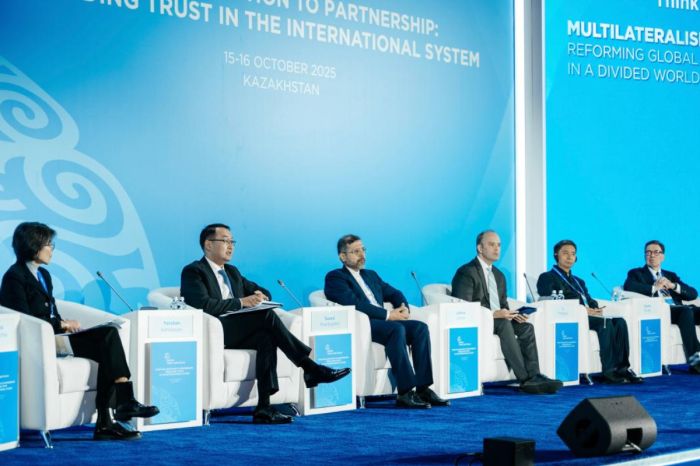 The First Deputy Minister Participated in the Astana Think Tank Forum 2025