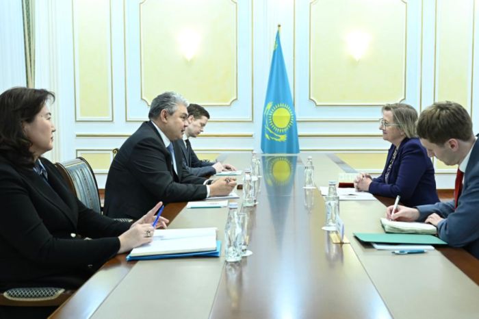 Kazakh Foreign Minister Received British Ambassador