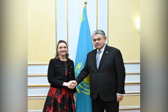 Kazakh Foreign Minister Received Ambassador of Austria