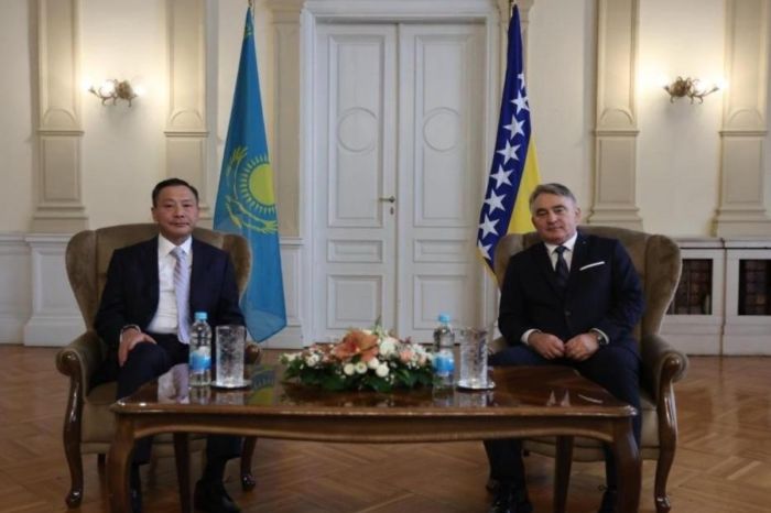 Ambassador of Kazakhstan Presents Credentials to the Chairman of the Presidency of Bosnia and Herzegovina