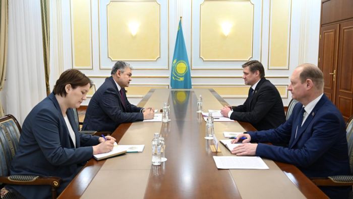 Foreign Minister of Kazakhstan Received Ambassador of Belarus