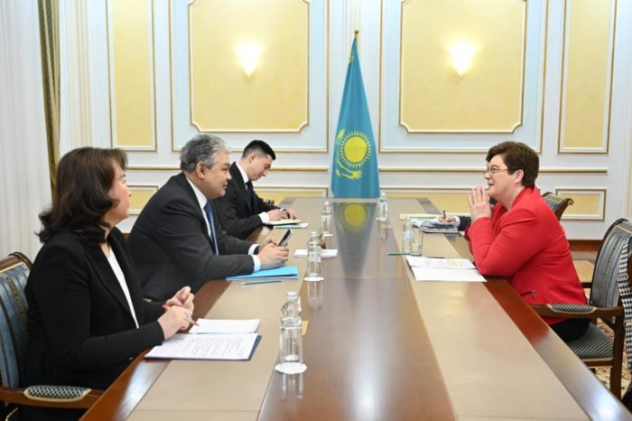 Kazakh Foreign Minister Received Ambassador of Germany