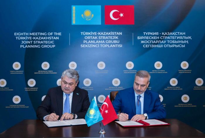 The 8th Meeting of the Kazakhstan- Türkiye Joint Strategic Planning Group Held in Ankara