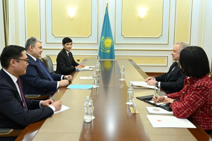 Kazakh Foreign Minister Received Ambassador of Türkiye