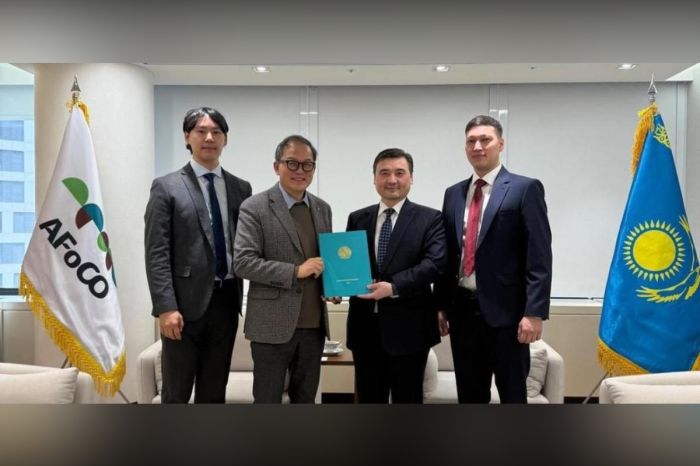 Asian Forest Cooperation Organization Head Invited to the Regional Ecological Summit in Astana