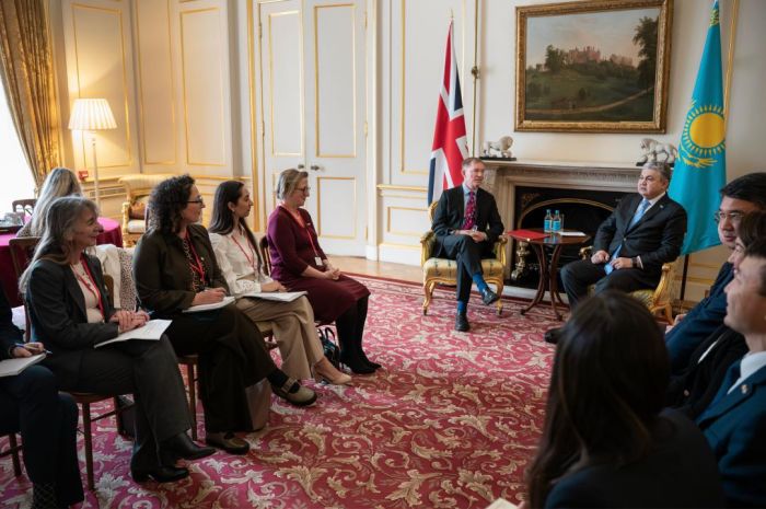 Kazakhstan and the United Kingdom Deepen Economic Cooperation in Priority Sectors