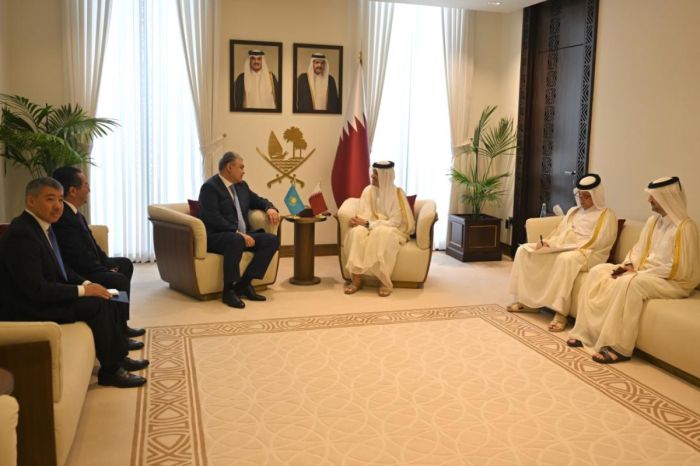 Foreign Ministers of Kazakhstan and Qatar Discuss Bilateral Cooperation Agenda
