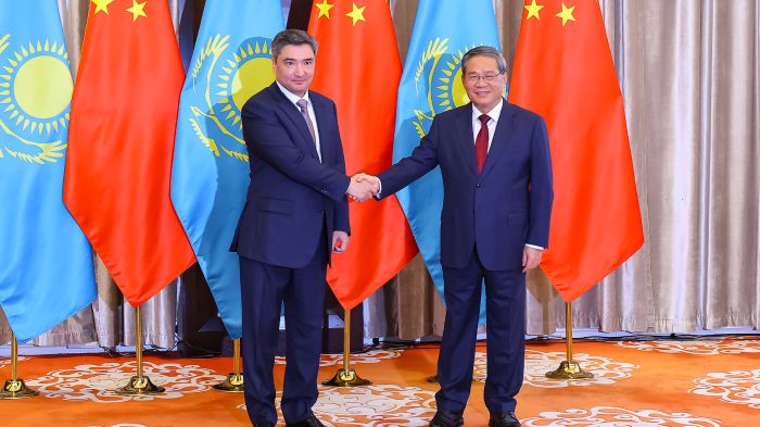 Olzhas Bektenov Discusses Economic Cooperation with Premier of the State Council of the PRC Li Qiang and Speaks at the “One Belt, One Road” Initiative Session