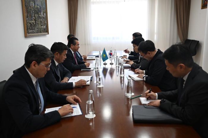 Further Development of Strategic Partnership between Kazakhstan and Korea Discussed at the Kazakh Foreign Ministry