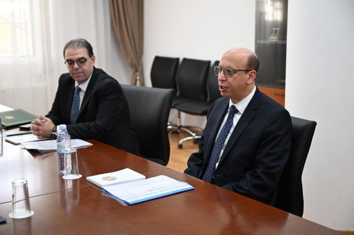 Kazakhstan’s Deputy Foreign Minister Receives Egyptian Ambassador