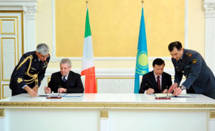 Kazakhstan and Italy: strengthening cooperation in defence sphere