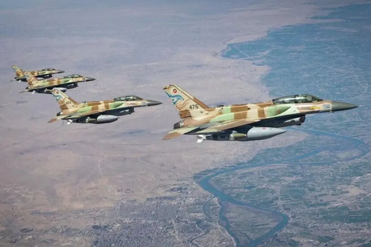 &copy; Сурет: IDF, Израиль ұшақтары. Мұрағаттағы сурет