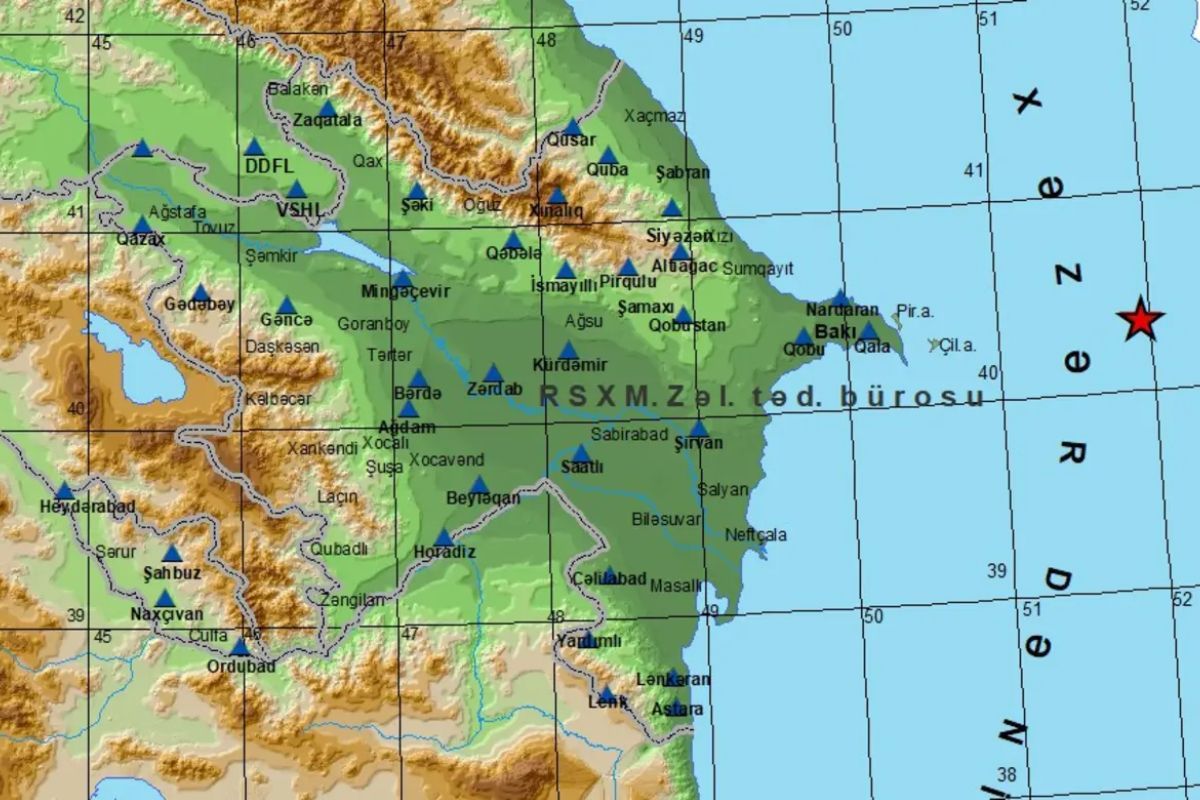 Сурет: Әзербайжан Ұлттық академиясы жанындағы Сейсмологиялық қызметтің республикалық орталығы