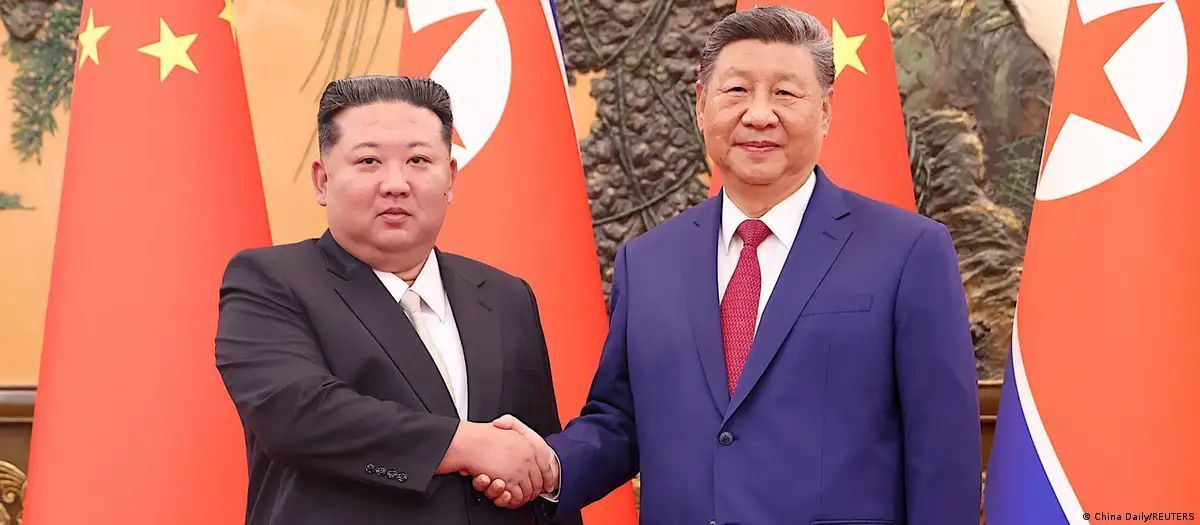 им Чен Ын және Си Цзиньпин Бейжіңде, 2025 жылғы қыркүйек/Сурет: China Daily/REUTERS