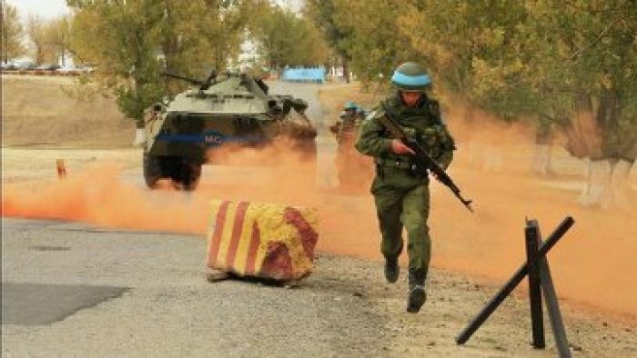 Қырғызстанда ҰҚШҰ-ның "Мызғымас бауырластық - 2014" әскери жаттығулары басталуда