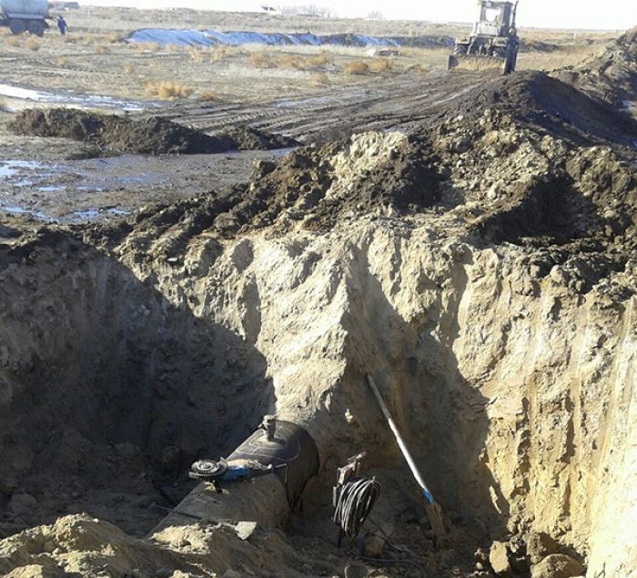 Мұнай төгілді