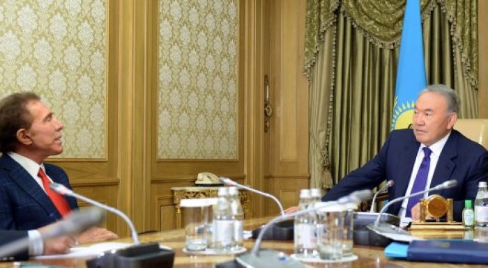 Назарбаев миллиардер Стивен Уиннмен кездесті