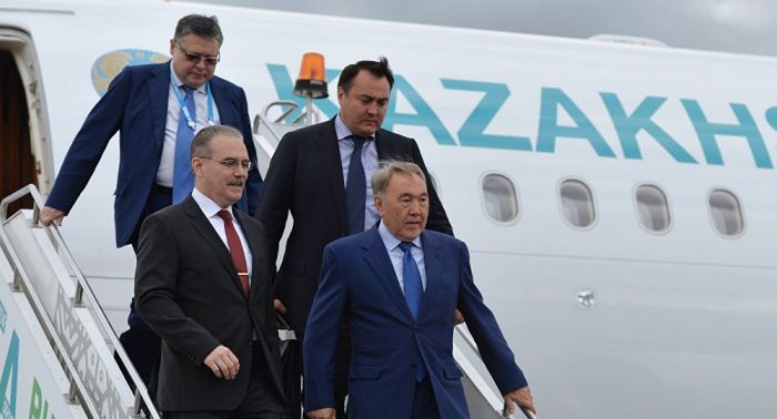 Назарбаев Тәжікстанға ресми сапармен келді