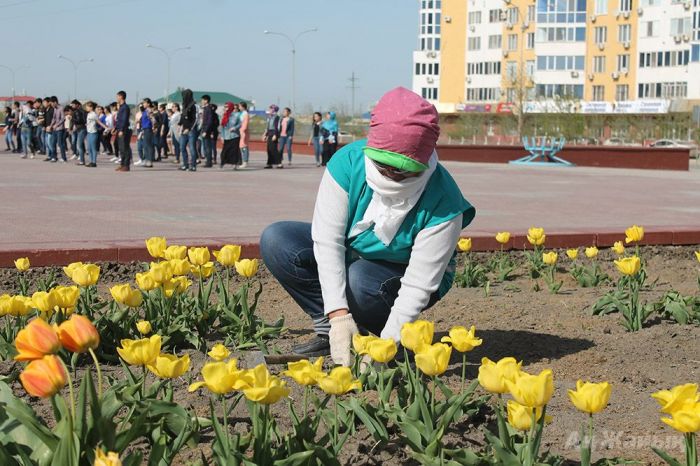 Атырауды гүлстанға айналдыру керек