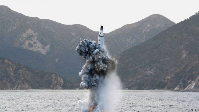 Солтүстік Корея жаңа зымыранын сынады