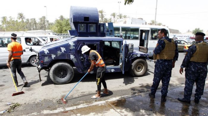 Иракта жанкешті полиция бекетінде жарылыс жасады