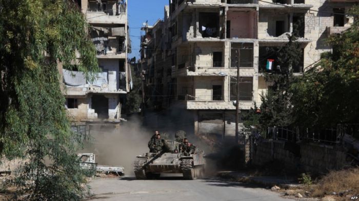 Сирия армиясы Алеппоға шабуылын жалғастырды