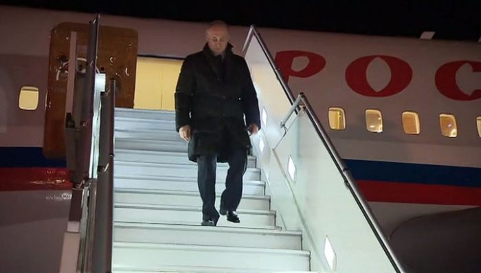 Владимир Путин Астанаға келді 