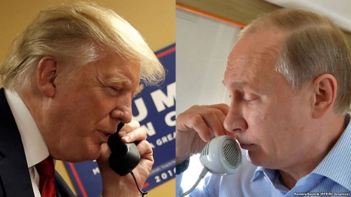 Путин мен Трамп телефонмен сөйлесті