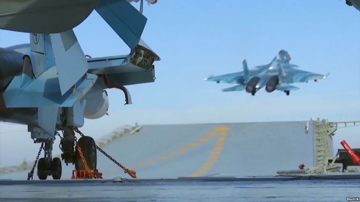 Жерорта теңізінде Ресейдің Су-33 әскери ұшағы апатқа ұшырады