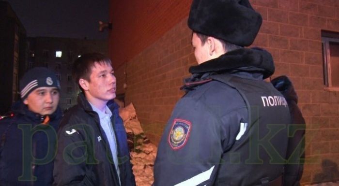 Астанада полицейлермен ерегескен жастар дөкейдің балалары емес  