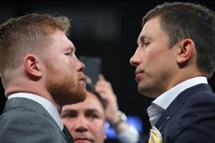 Головкин-Альварес жекпе-жегінің жеңімпазымен кездесуді қалаймын - Сондерс   