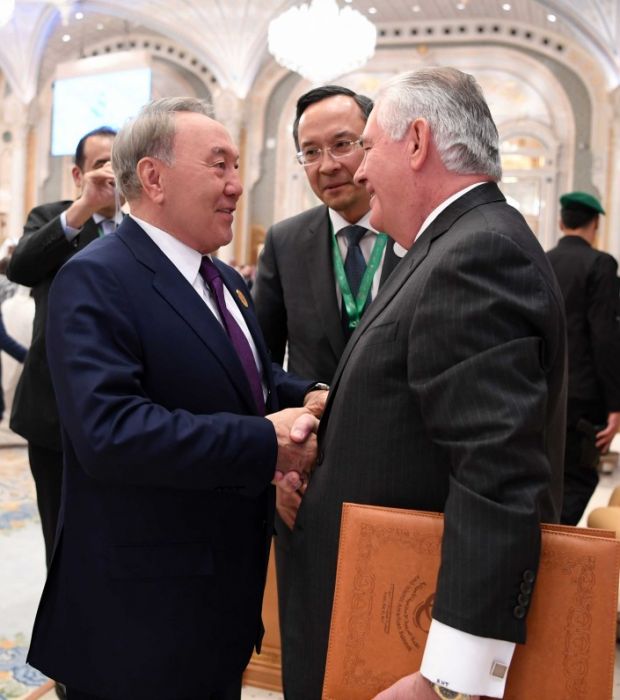 Назарбаев АҚШ басшыларымен кездесті 