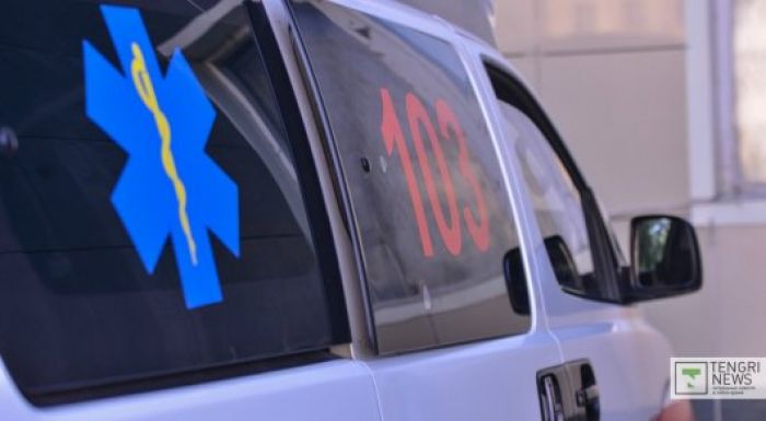 Зымыран құлаған жерде зардап шеккен ер адам жансақтау бөлімінде жатыр  