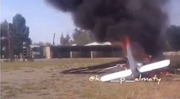 Алматы облысында ұшақ құлады: Екі адам қаза болды 