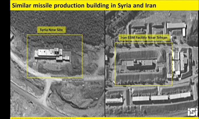 ​Иранның Сириядағы зымыран фабрикасы Израильді қорқытты