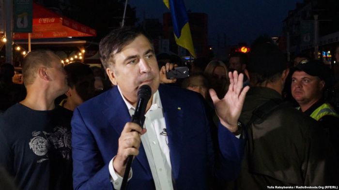 Украина соты Саакашвилиге "шекараны бұзғаны" үшін айыппұл салды