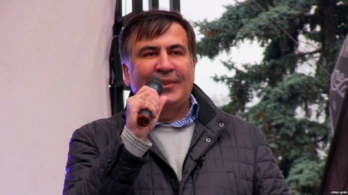 Киевте Саакашвилидің жақтастары митинг өткізді
