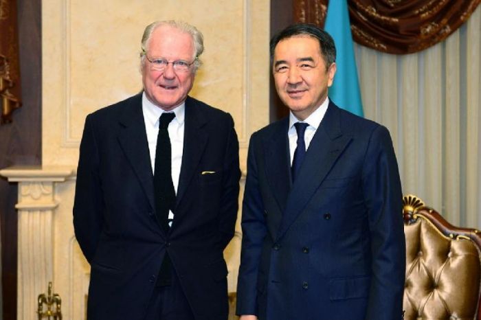 Бақытжан Сағынтаев барон Эрик де Ротшильдпен кездесті  