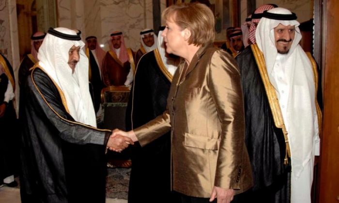Германия мен Сауд Арабиясы арасындағы кірбеңдік өрши түсті