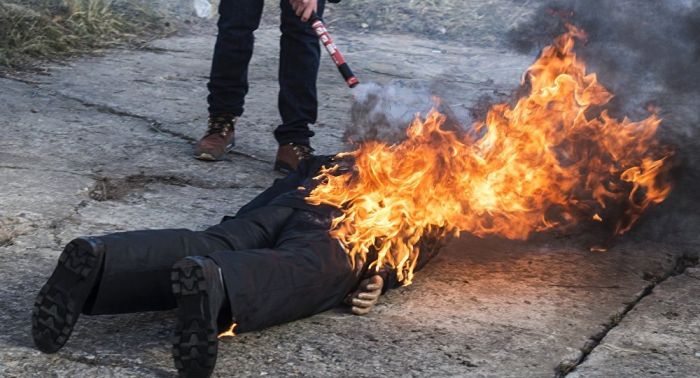 Өзбекстанда қаскөйлер кәсіпкерді тірідей өртеп жіберді