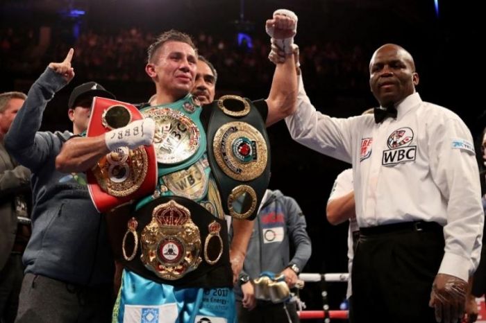 ​Головкинге «P4P чемпионы» белбеуі беріледі