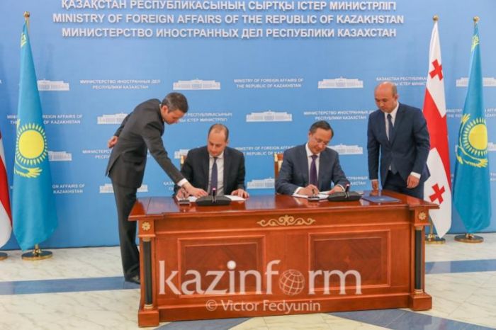 ​Қазақстан мен Грузия ынтымақтастық бағдарламасына қол қойды 