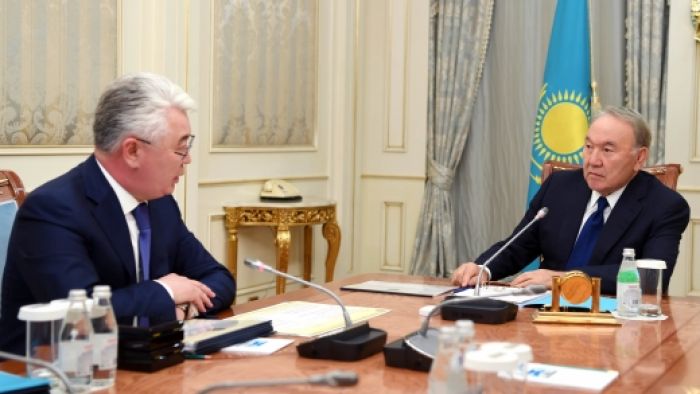 Назарбаев Атамқұловты қабылдады