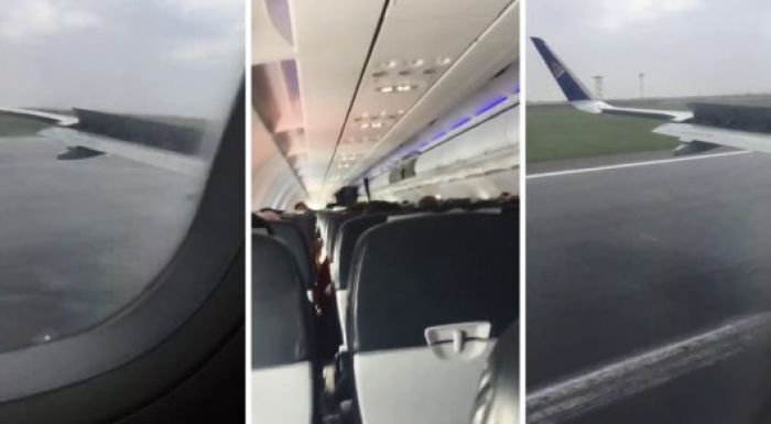 ​Астана әуежайында жолақтан шығып кеткен ұшақтың видеосы жарияланды 