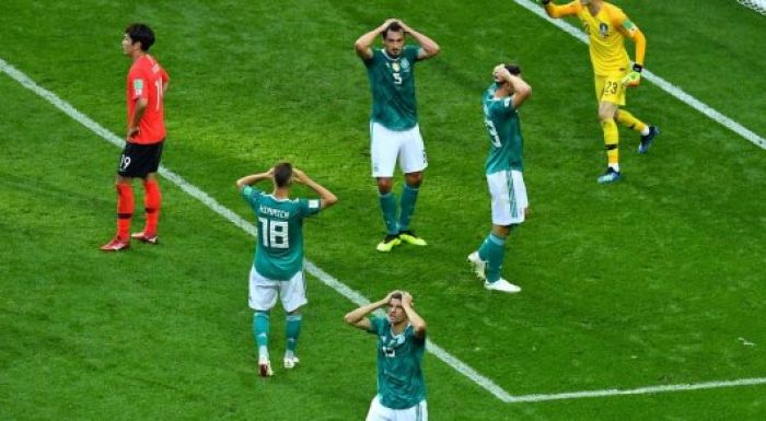 ​Әлем чемпионатының сенсациясы: Германия Оңтүстік Кореядан ұтылып, топтық кезеңнен шыға алмады