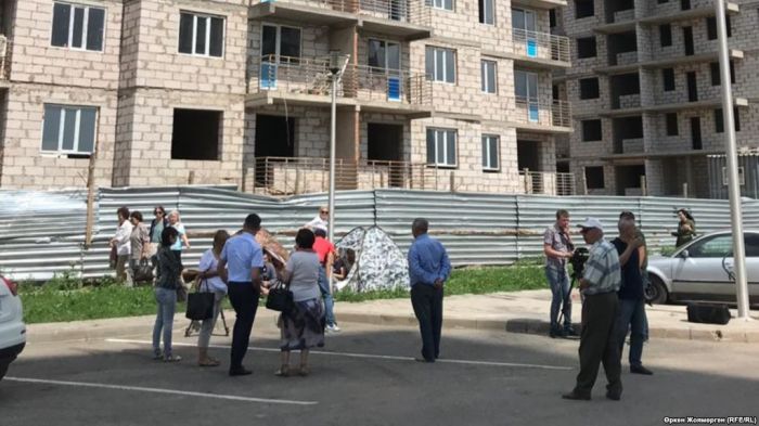 Астанада аштық жариялаған үлескерлерді полиция ұстап әкетті