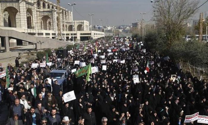 ​Ирандағы халықтың үкіметке қарсы ереуілі күшейе түсті