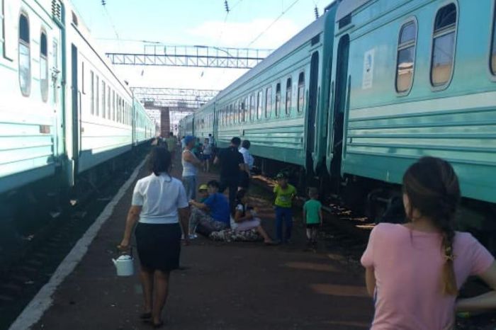 Жамбыл облысында пойыздардың рельстен шығып кетуіне не себеп болды